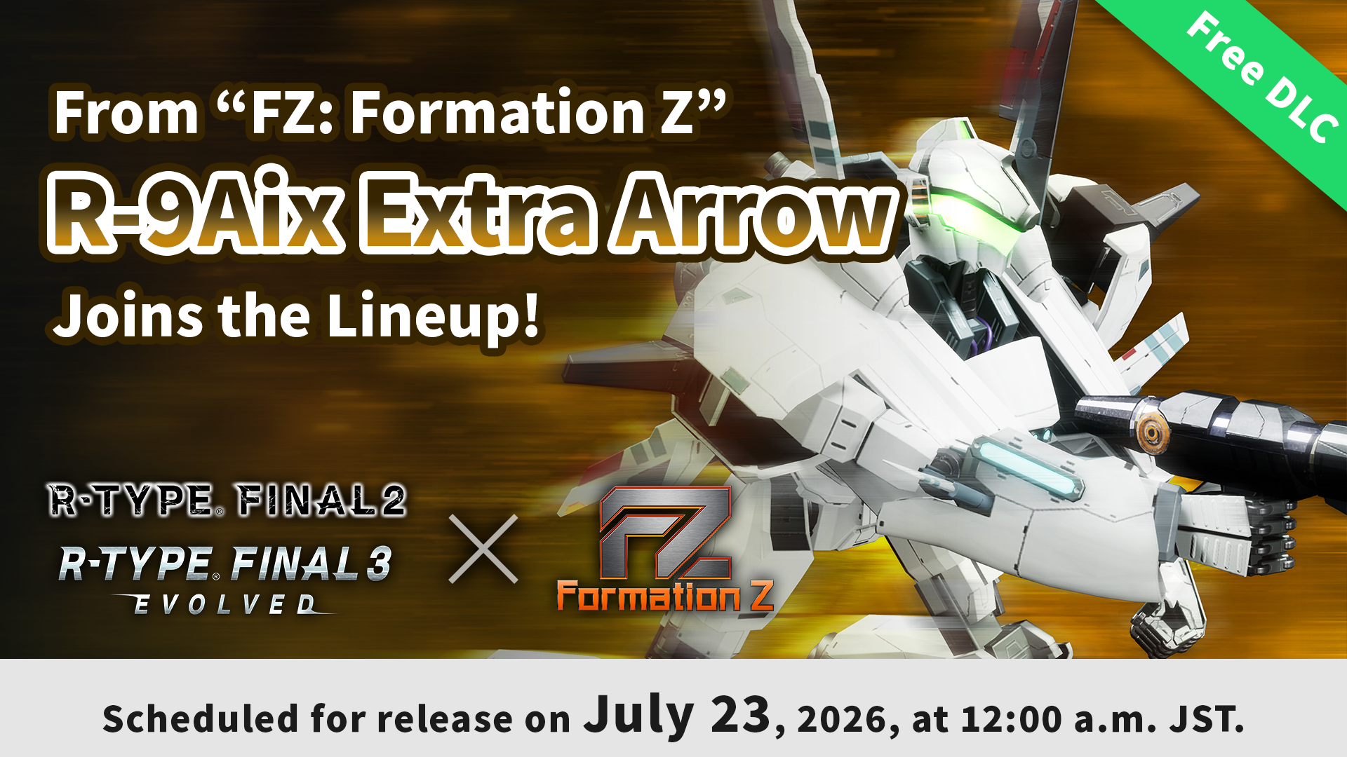Player Ship DLC “R‑9Aix Extra Arrow” — Now Available